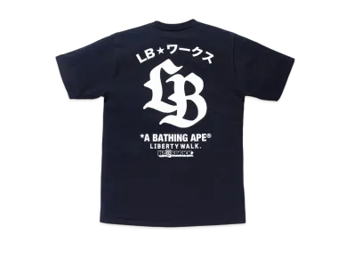 A BATHING APE x Lbwk x Medicom Toy Be R Tee "Black"