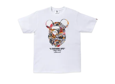 A BATHING APE x Lbwk x Medicom Toy Be R Tee "White"