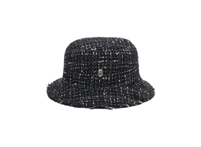 A BATHING APE Black x New Era Tweed Hat "Black"