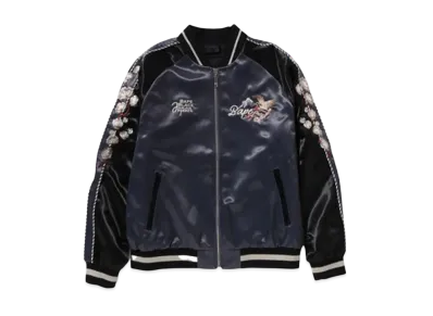 A BATHING APE Black Souvenir Jacket "Black"