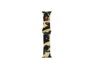A BATHING APE 1St Camo Watch Band "Yellow"