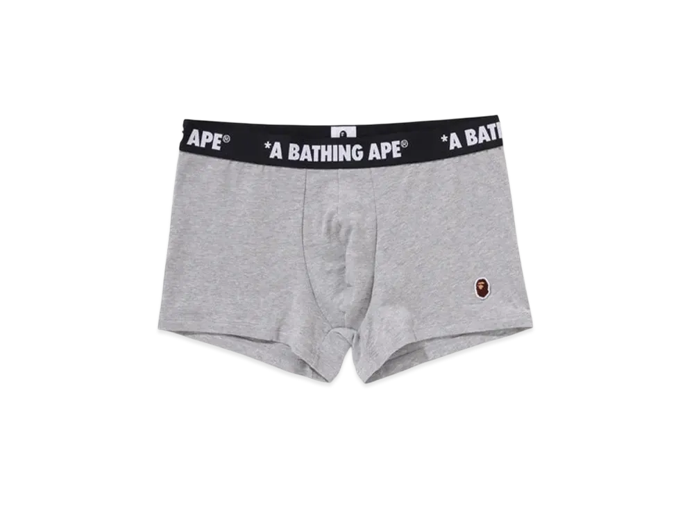 A BATHING APE One Point Trunks "Gray"