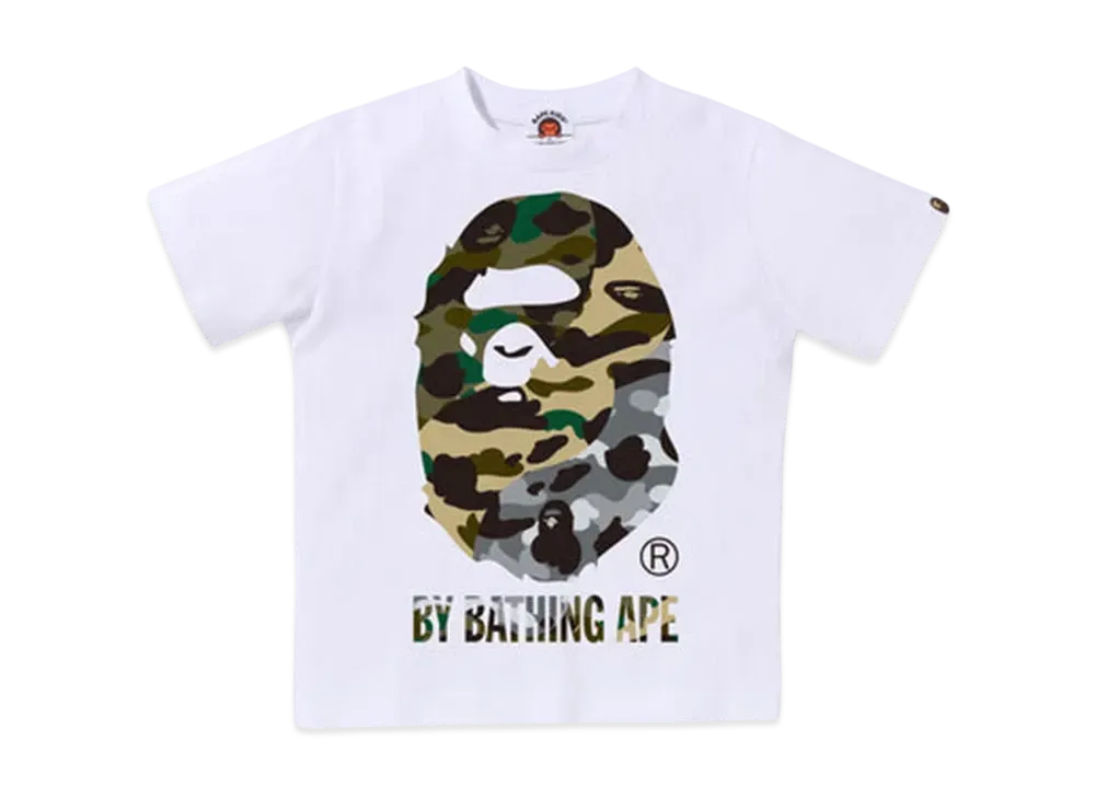 A BATHING APE 1St Camo Crazy By Bathing Ape Tee "White"