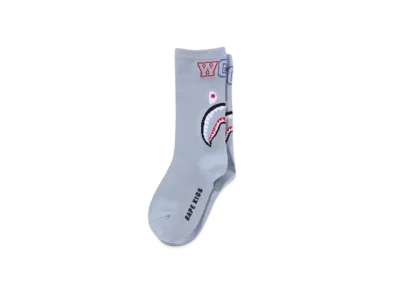 A BATHING APE Shark Socks "Sax"