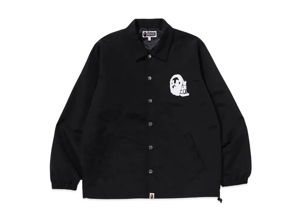 A BATHING APE Shibuya Coach Jacket "Black"