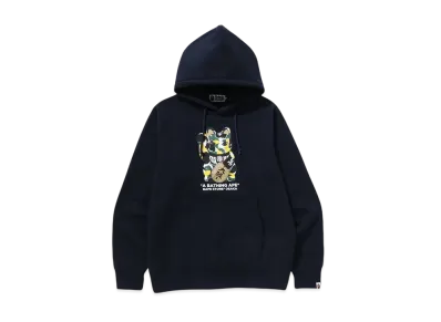 A BATHING APE Osaka Pullover Hoodie "Navy"