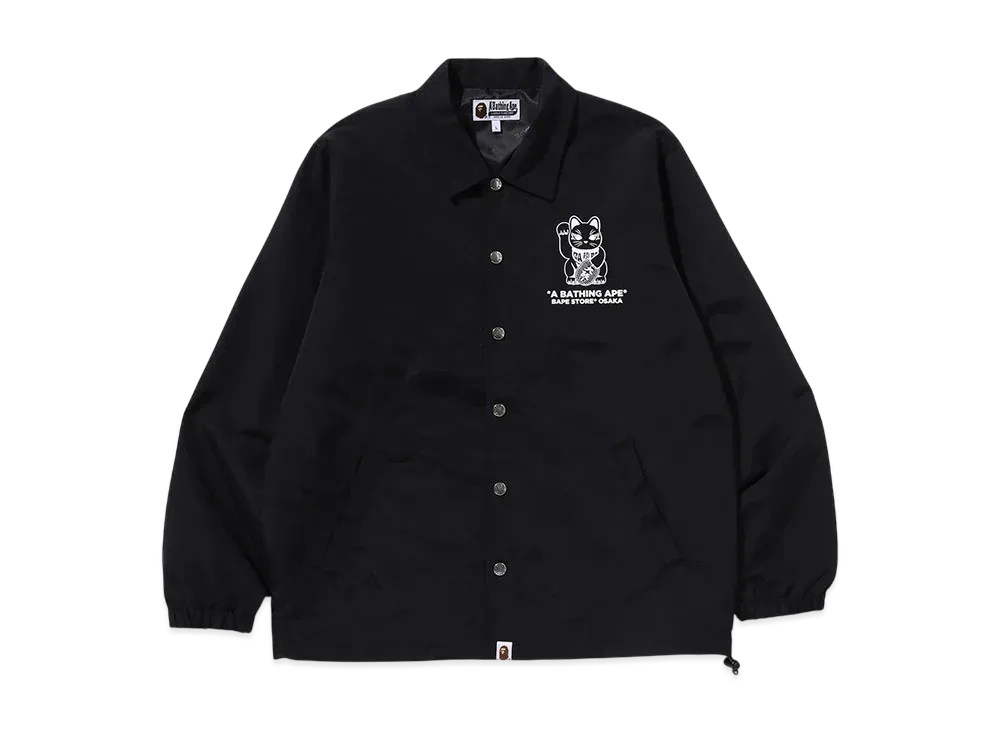 A BATHING APE Osaka Coach Jacket "Black"