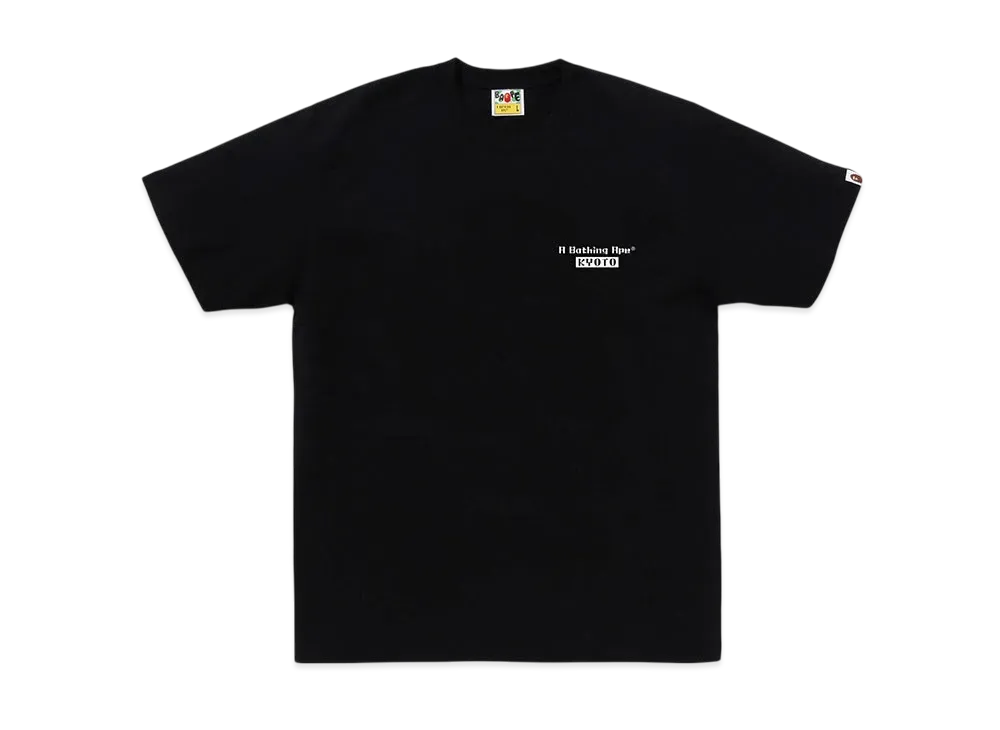 A BATHING APE Kyoto Samurai Tee "Black"