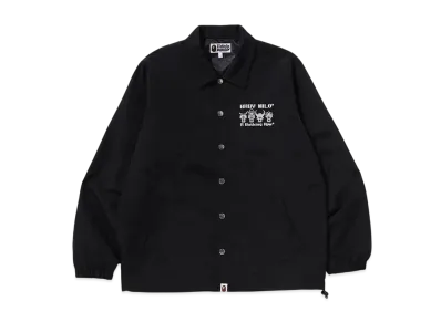 A BATHING APE Kyoto Baby Milo Samurai Coach Jacket "Black"