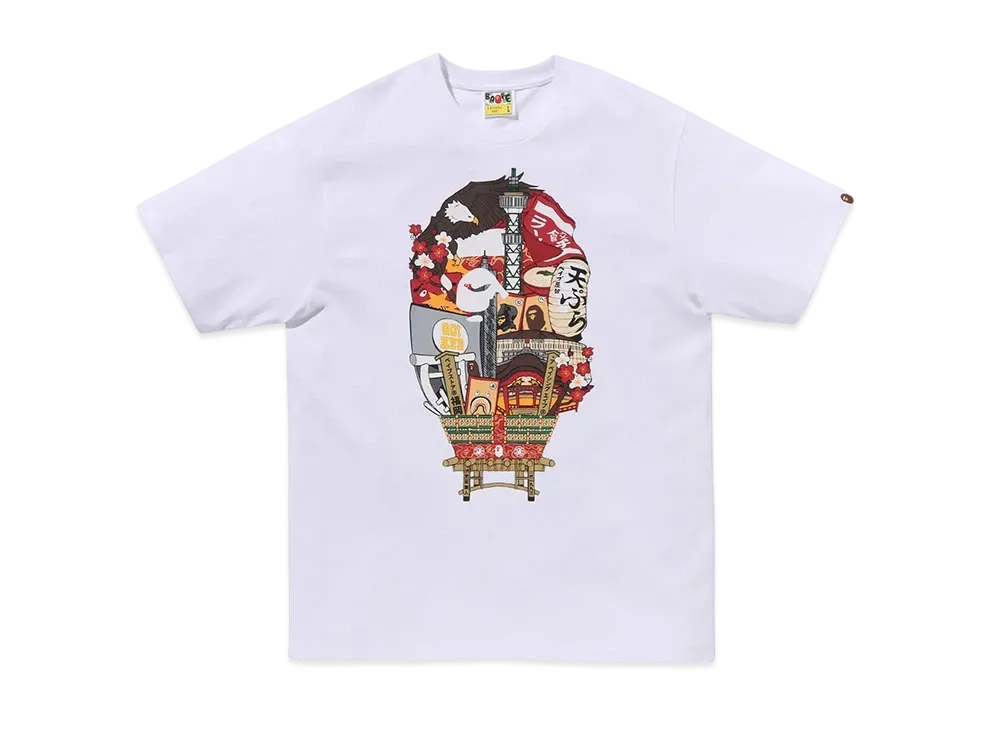 A BATHING APE Fukuoka Tee "White"