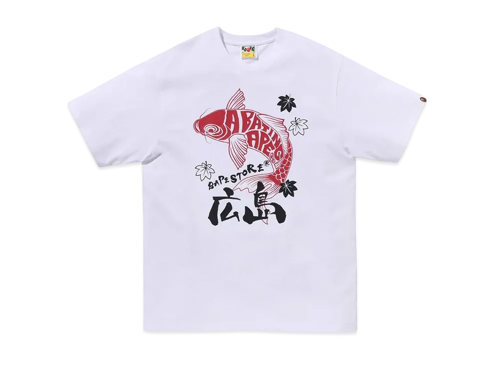 A BATHING APE Hiroshima Tee "White"