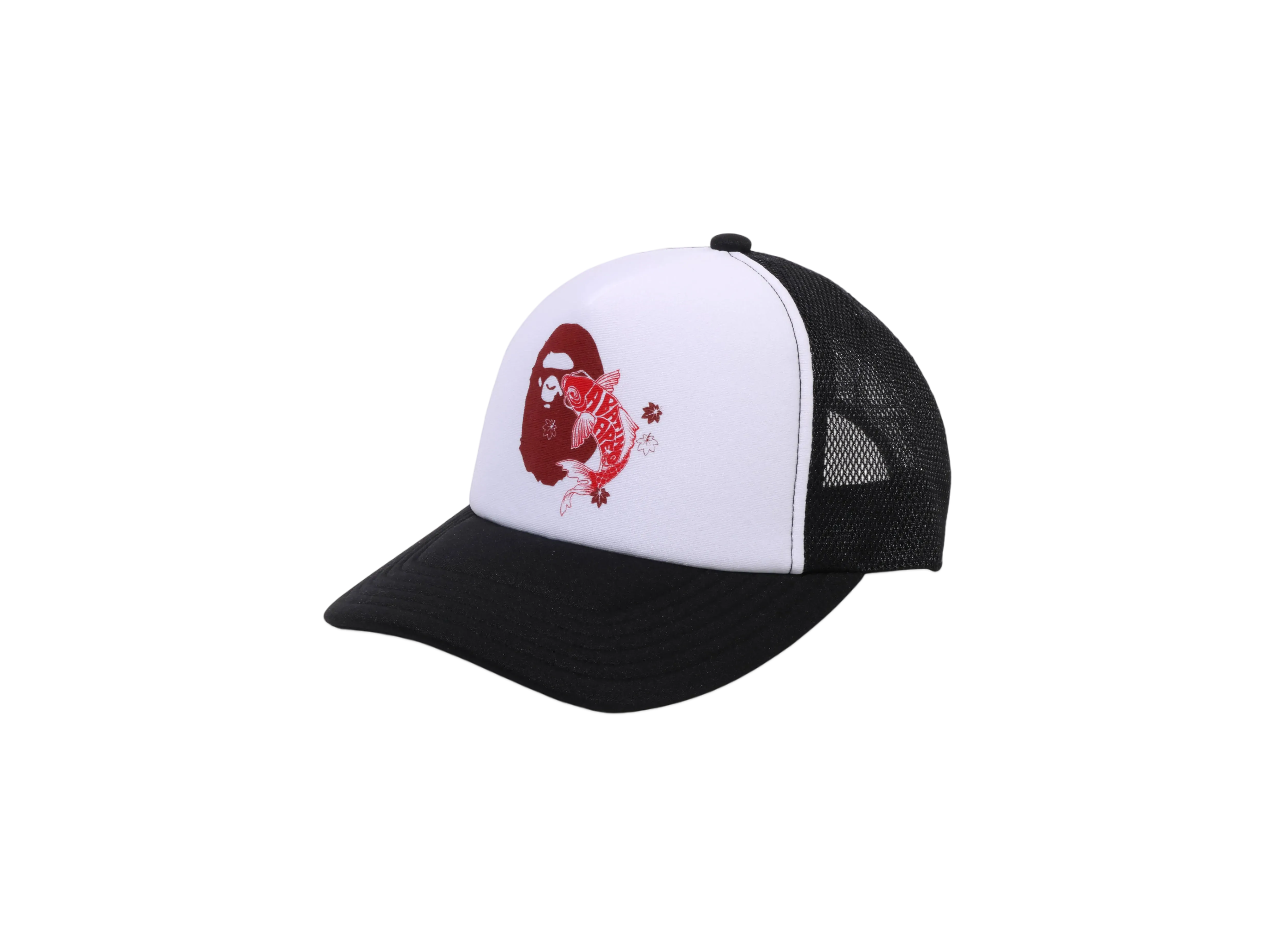 A BATHING APE Hiroshima Mesh Cap "Black"