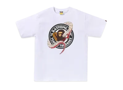 A BATHING APE Year Of The Snake Tee "White"