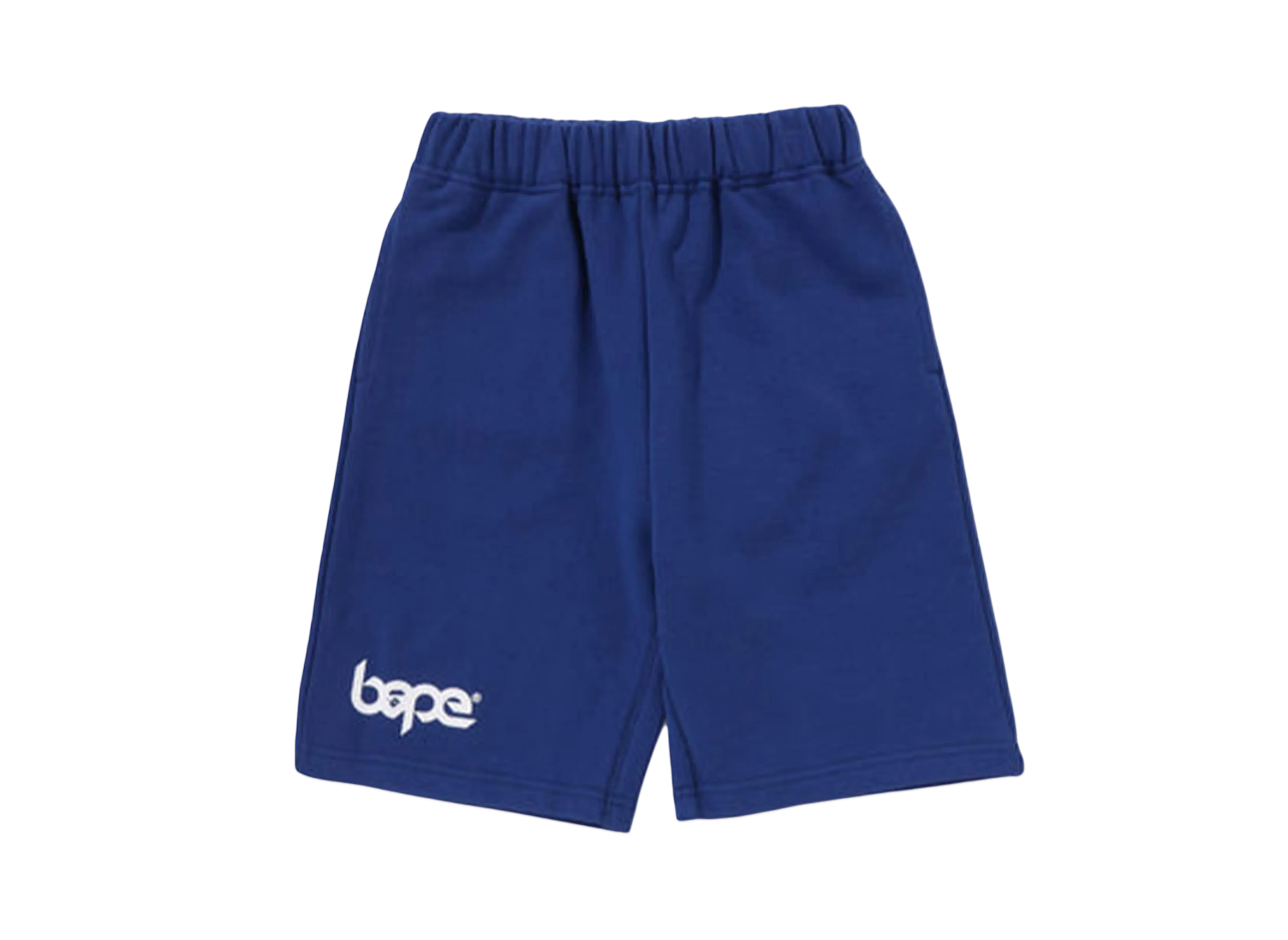 A BATHING APE Bape Pigment Dye Sweat Shorts "Blue"