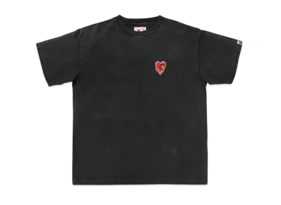 A BATHING APE x EMOTIONALLY UNAVAILABLE Baby Milo Tee "Black"