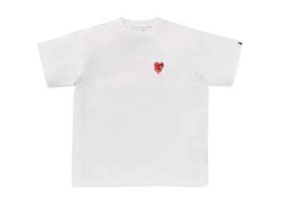 A BATHING APE x EMOTIONALLY UNAVAILABLE Baby Milo Tee "White"