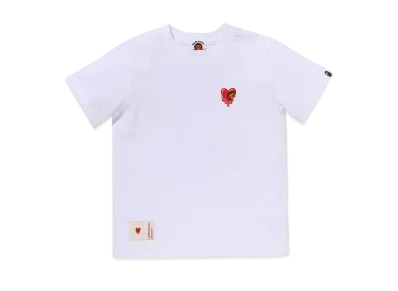 A BATHING APE Kids Bape x Eu Baby Milo Tee "White"