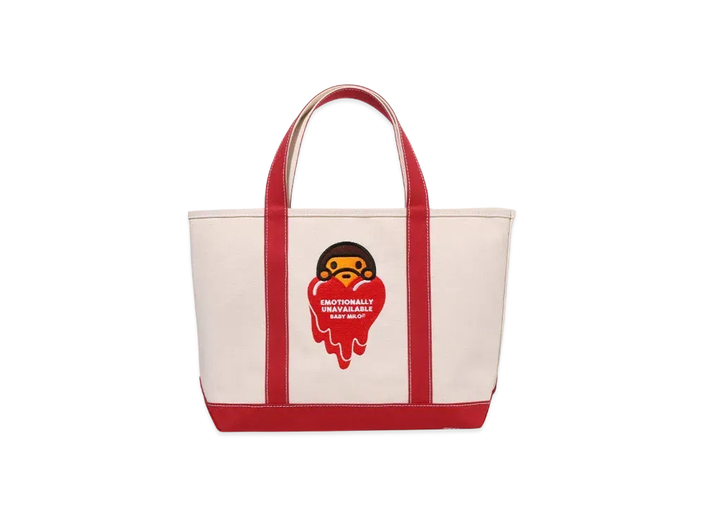 【EMOTIONALLY UNAVAILABLE × BAPE】コラボ バッグ 全２色 A BATHING APE® × EMOTIONALLY UNAVAILABLE | bape.com