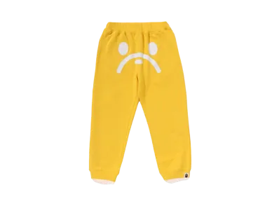 A BATHING APE Milo Face Sweat Pants "Yellow"