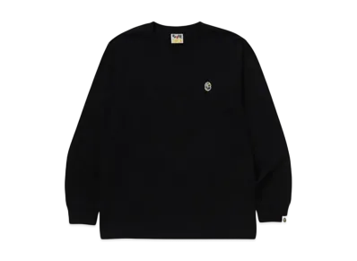 A BATHING APE Abc Camo One Point Ls Tee "Black/Green"