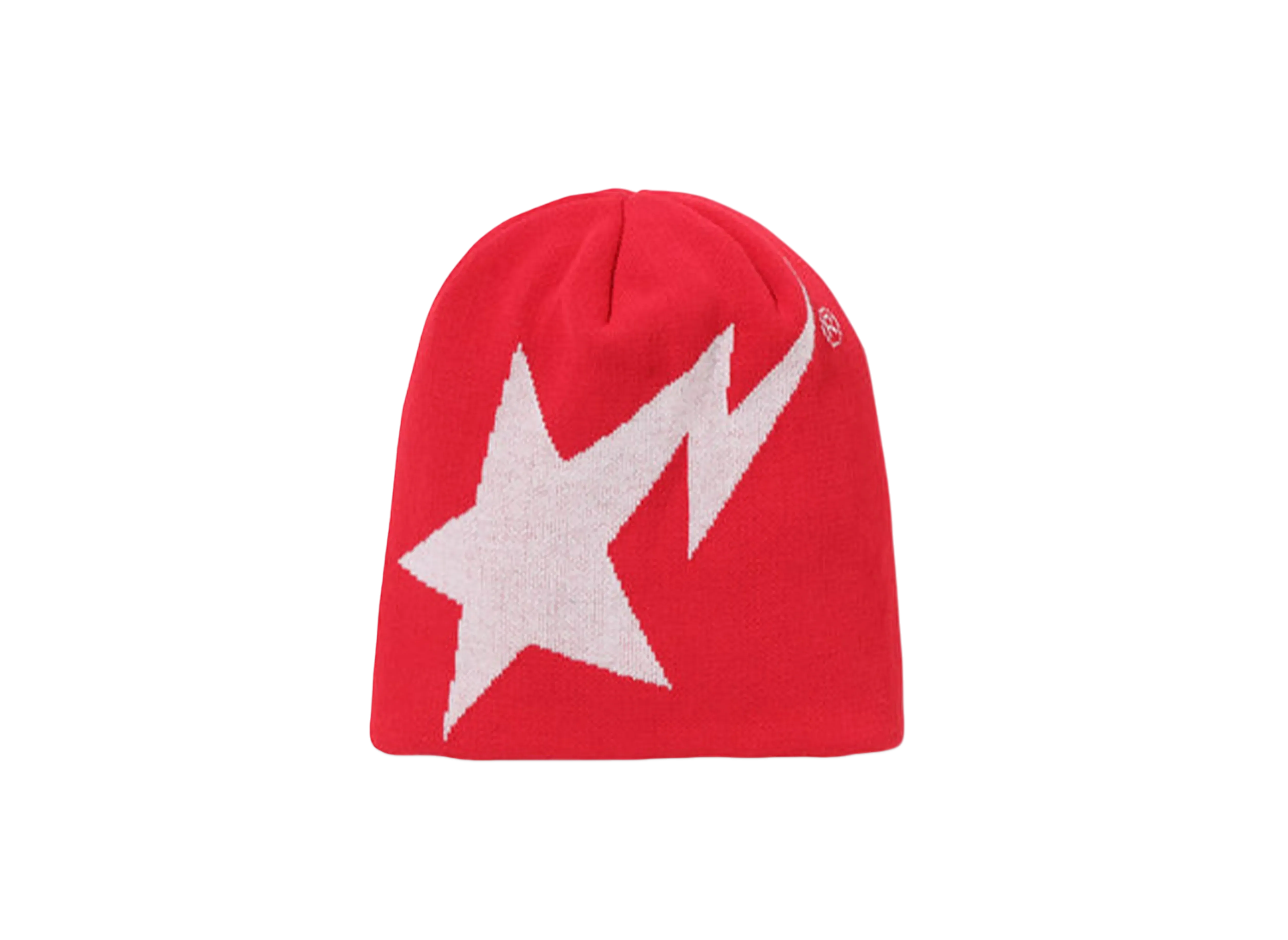 A BATHING APE Sta Knit Cap "Red"