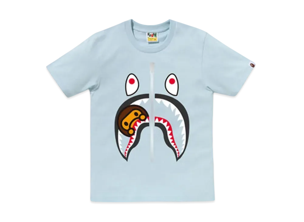 A BATHING APE Milo Shark Tee "Sax"