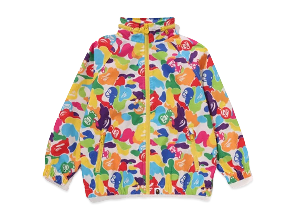 A BATHING APE Milo Abc Multi Light Jacket "Multi"