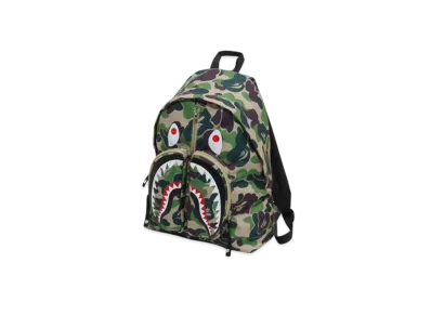A BATHING APE Abc Camo Shark Daypack "Green"