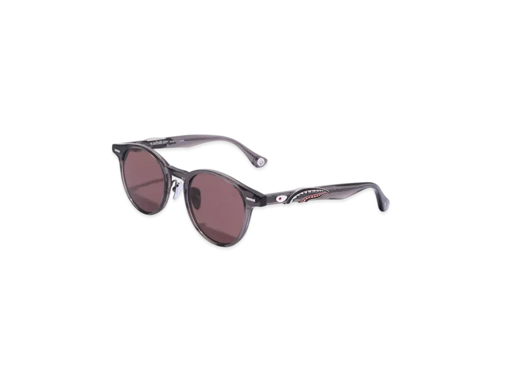 A BATHING APE Shark Sunglasses #4 "Gray"