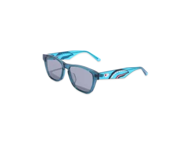 A BATHING APE Shark Sunglasses #2 "Blue"