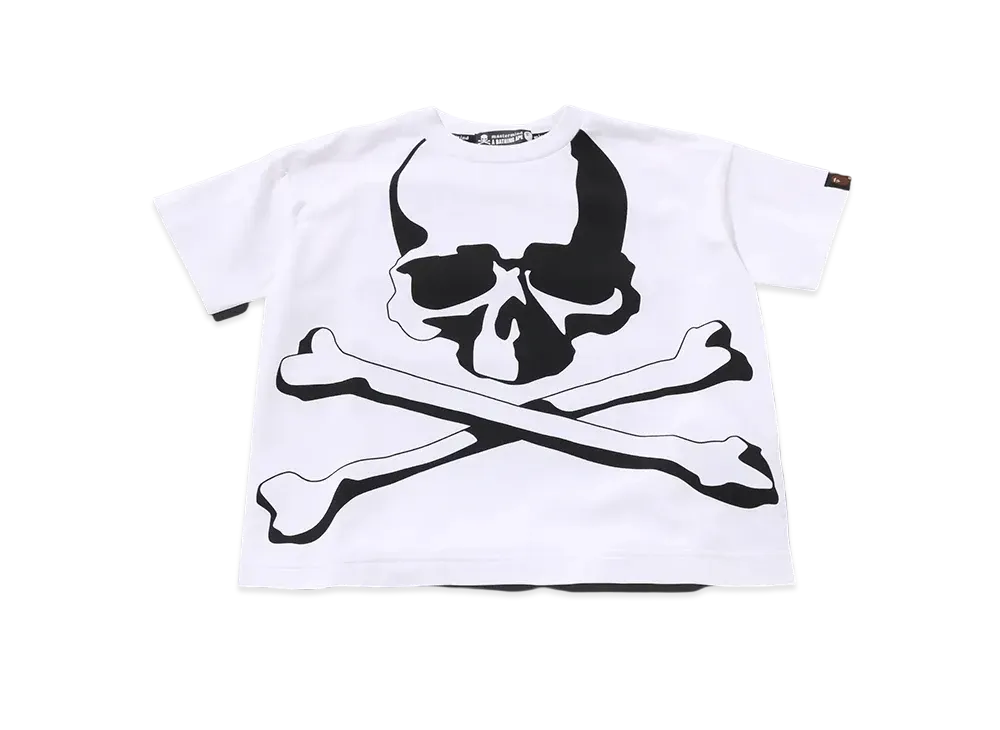 A BATHING APE x mastermind JAPAN Kids Head Relaxed Fit Tee "Black"