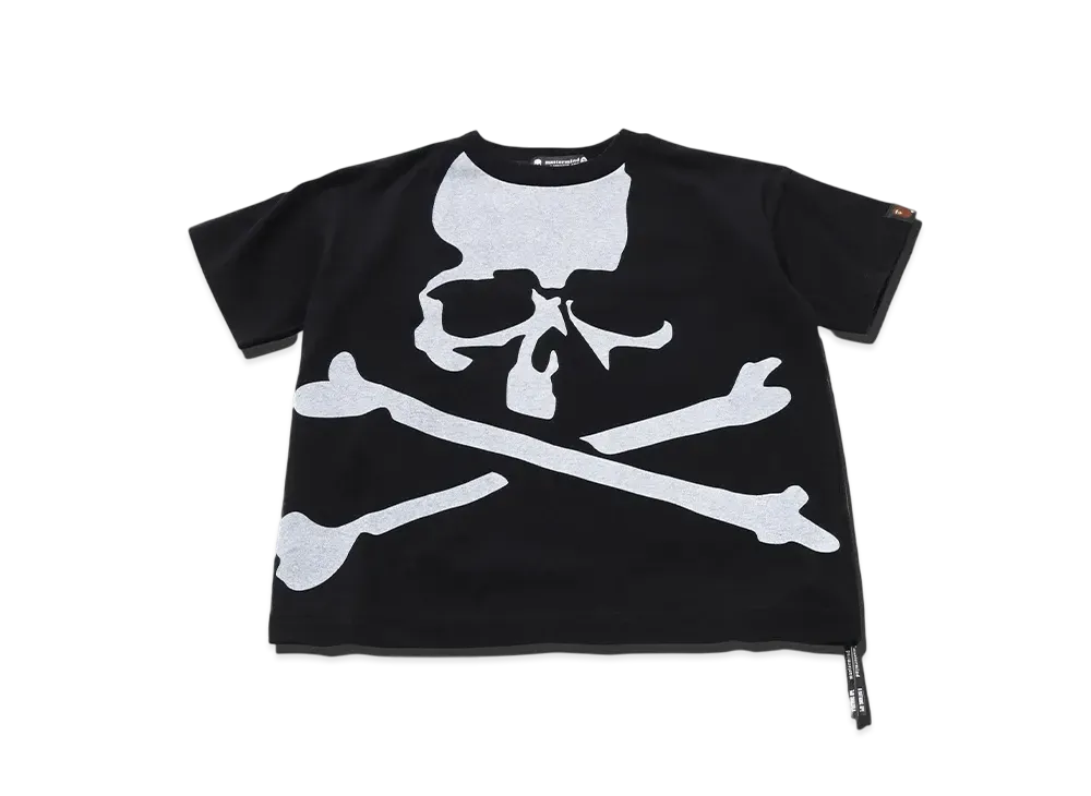 A BATHING APE x mastermind JAPAN Kids Head Relaxed Fit Tee "White"