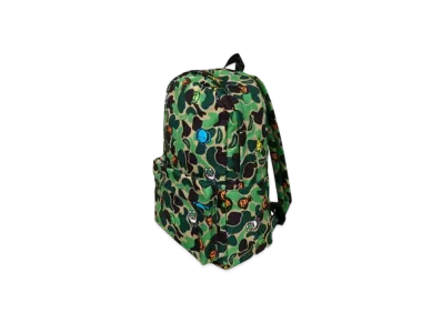 A BATHING APE New Abc Milo All Friends Large Backpack "Green"