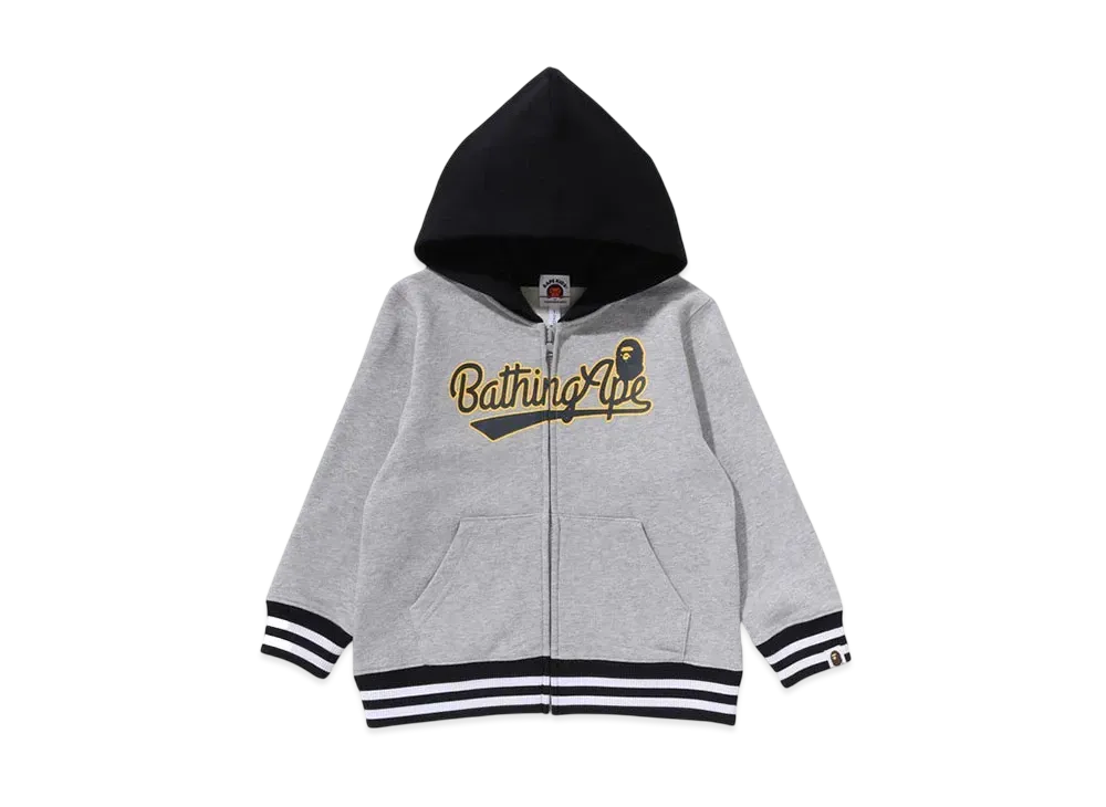 A BATHING APE Bathing Ape Zip Hoodie "Gray"