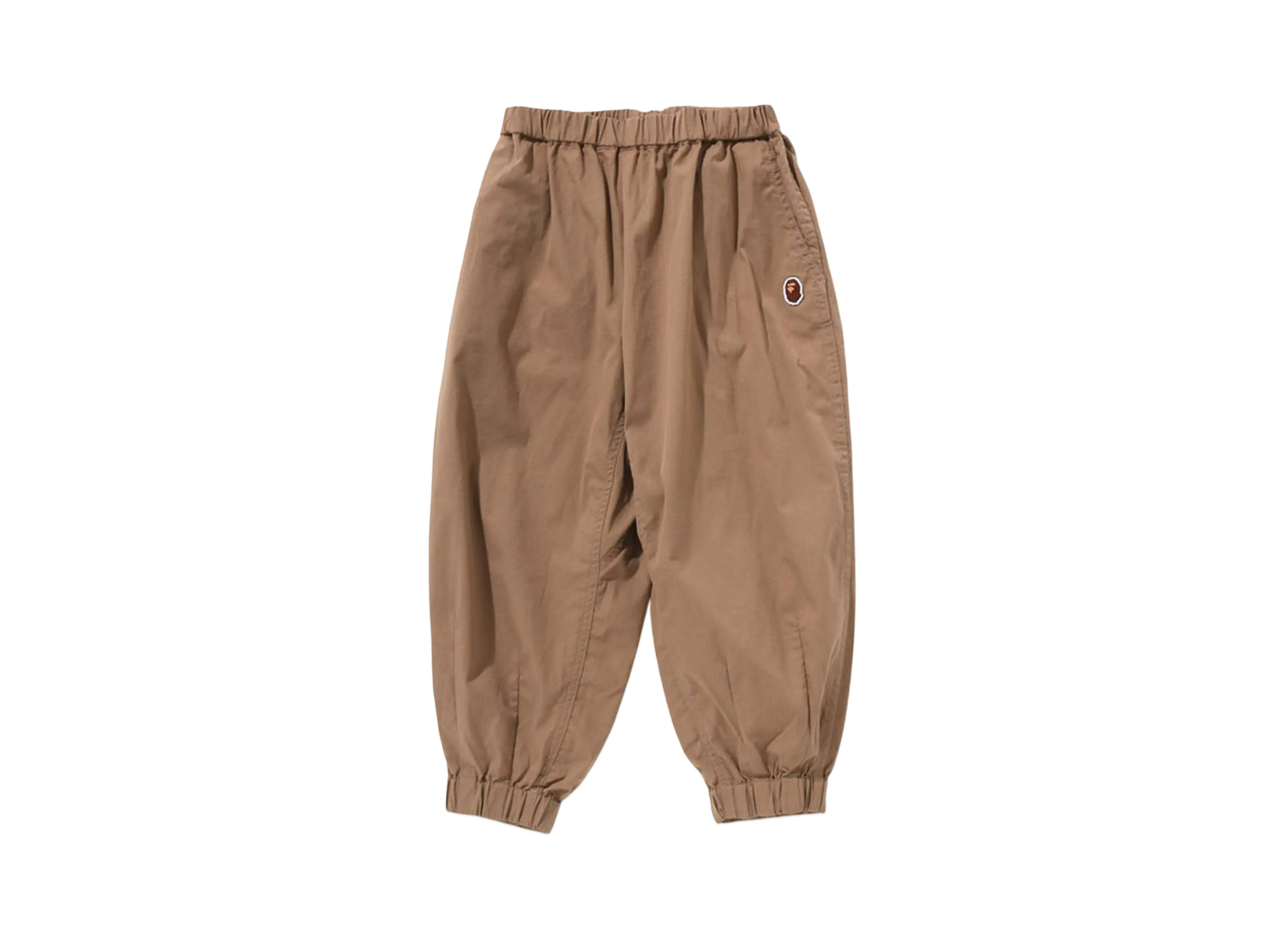 A BATHING APE Ape Head One Point Balloon Pants "Beige"