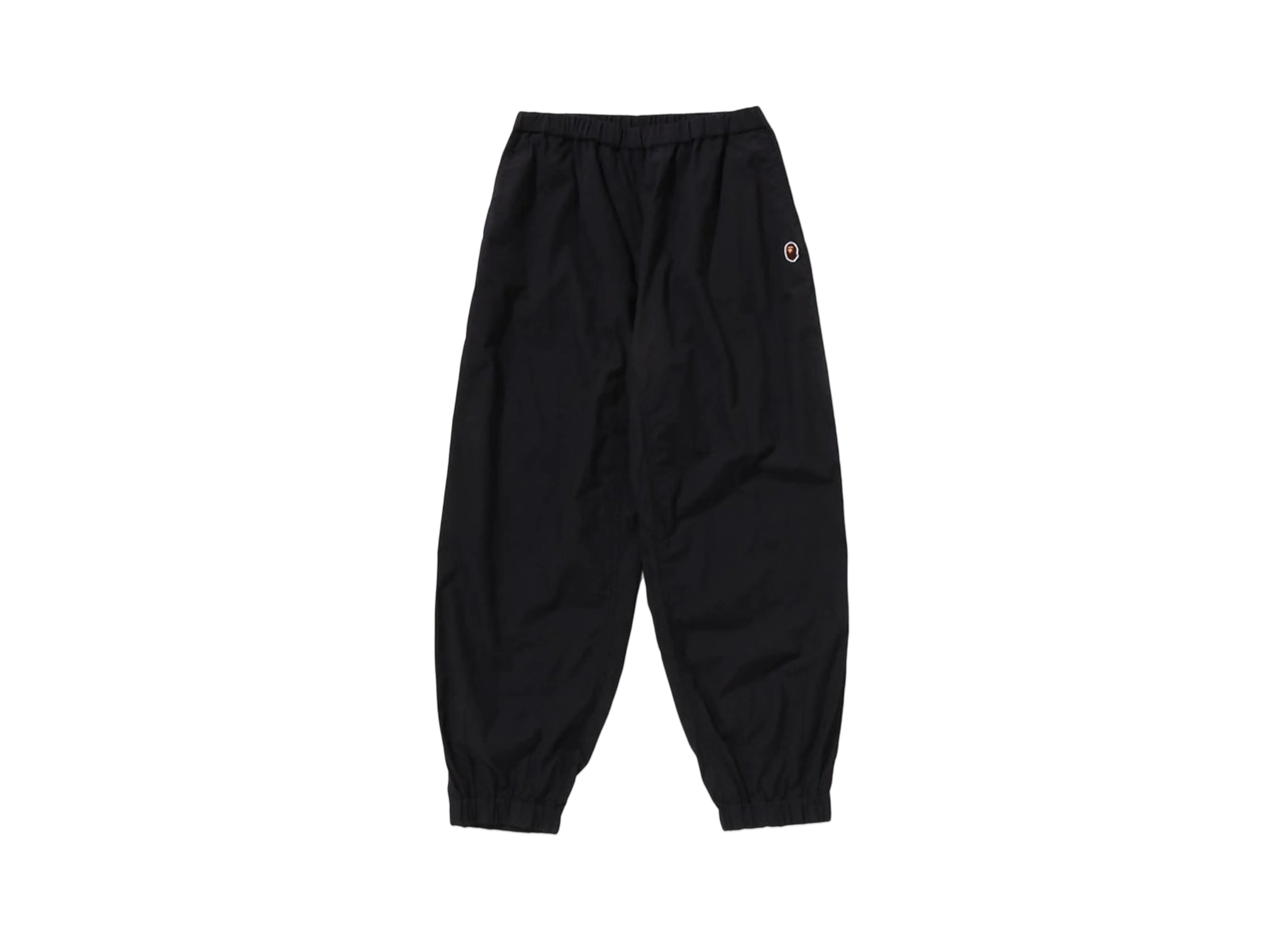 A BATHING APE Ape Head One Point Balloon Pants "Black"
