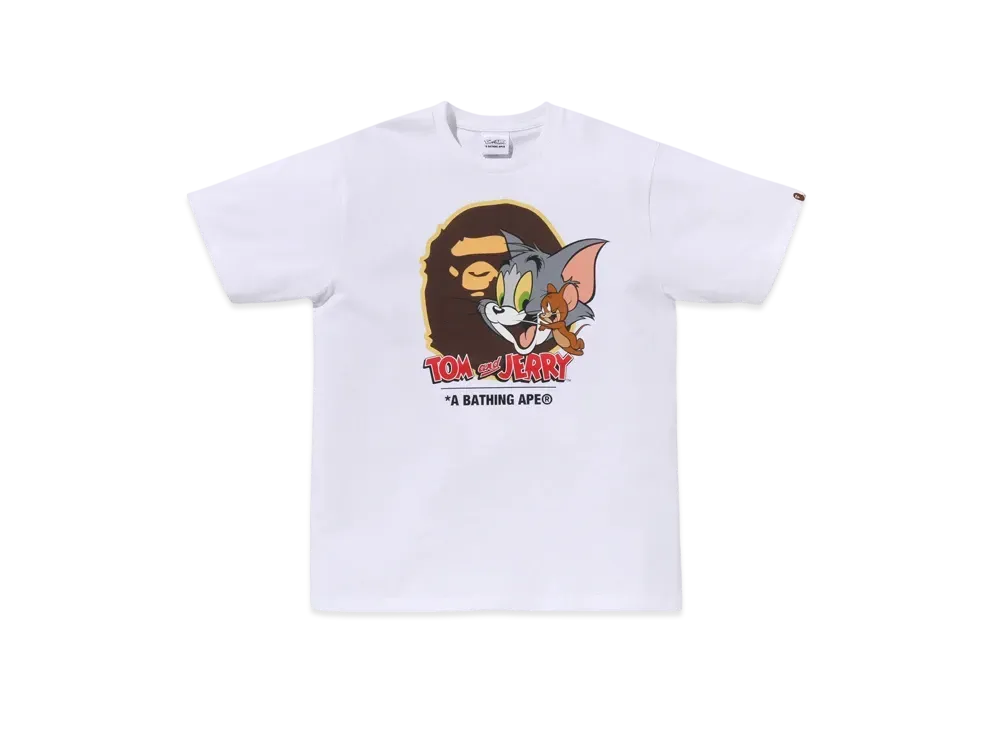 エイプ 半袖Tシャツ トムとジェリー ア ベイシング エイプ×「トムとジェリー」、特別なコラボ