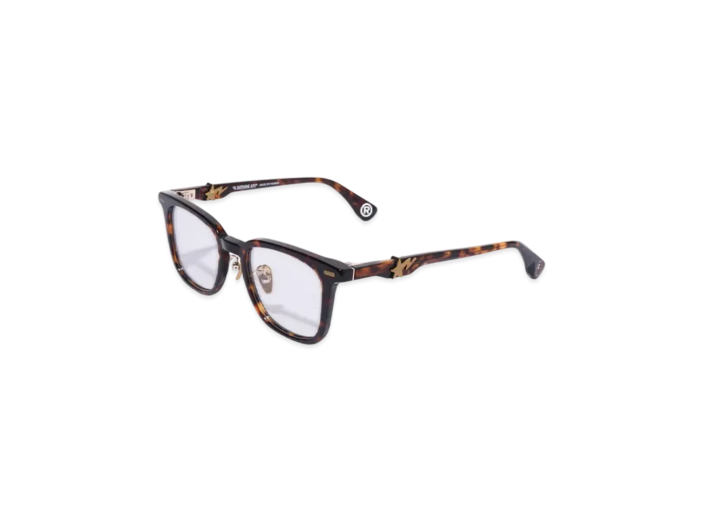 A BATHING APE Optical Flame #10 "Brown"