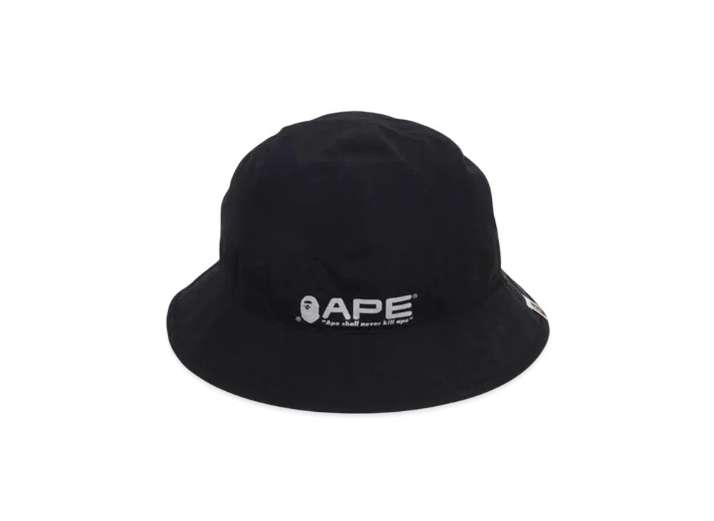 A BATHING APE x Gore-Tex Logo Hat "Black"