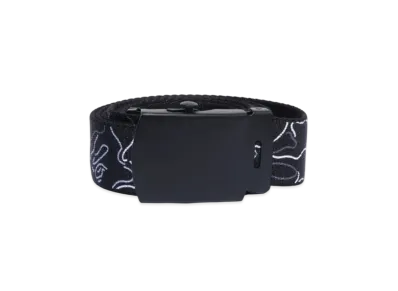 A BATHING APE Neon Camo Gi Belt "Black"
