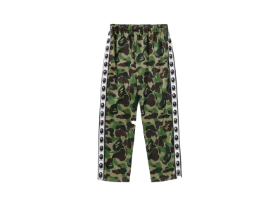 A BATHING APE Abc Camo Relaxed Fit Track Pants "Green"