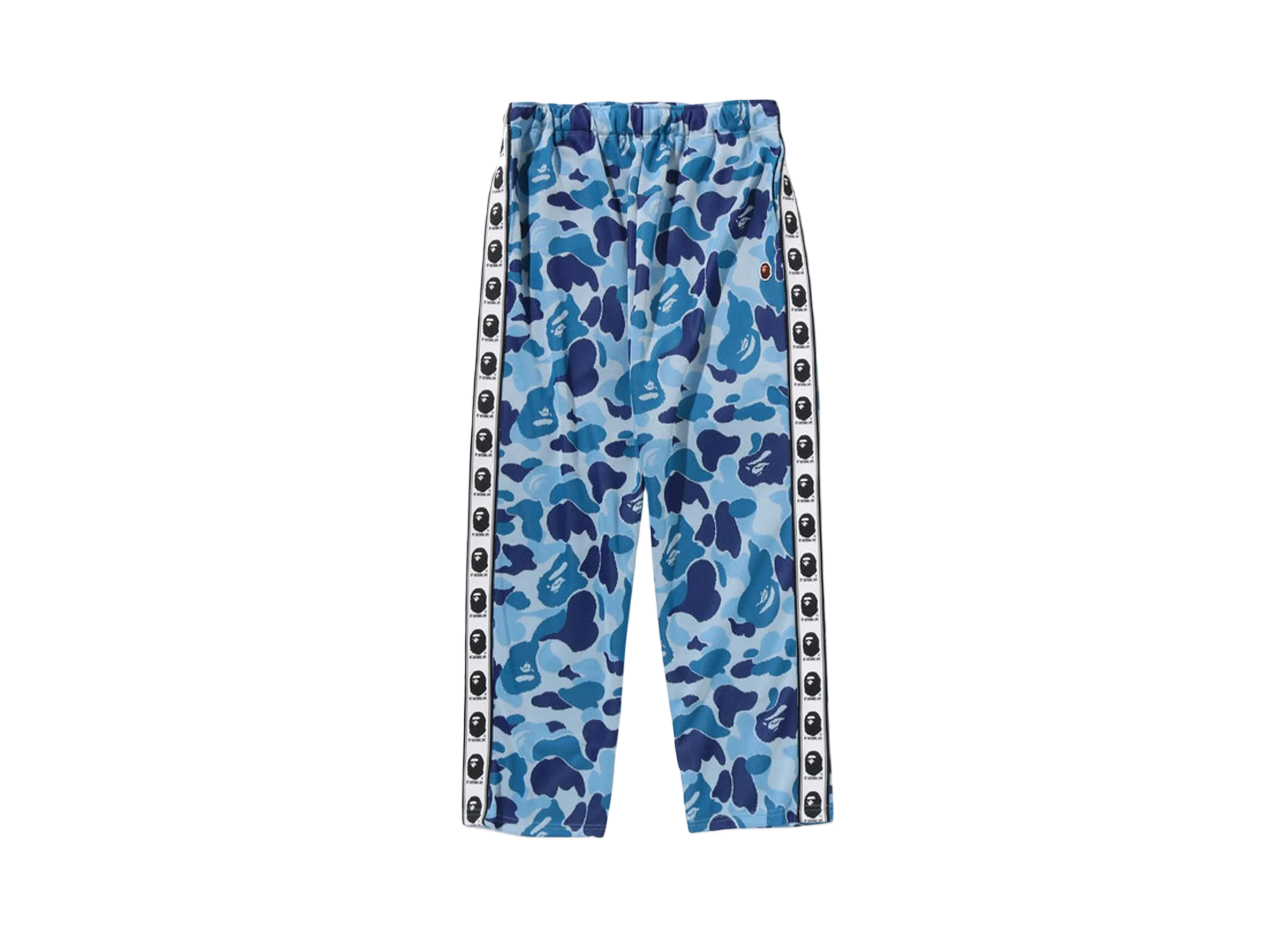 A BATHING APE Abc Camo Relaxed Fit Track Pants "Blue"