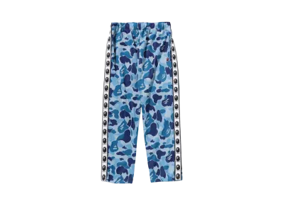 A BATHING APE Abc Camo Relaxed Fit Track Pants "Blue"
