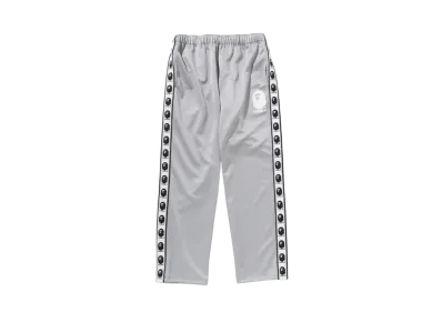A BATHING APE Bape Relaxed Fit Track Pants "Gray"