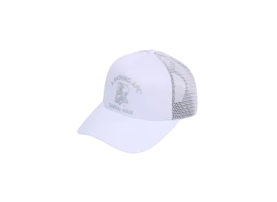 A BATHING APE General Mesh Cap "White"