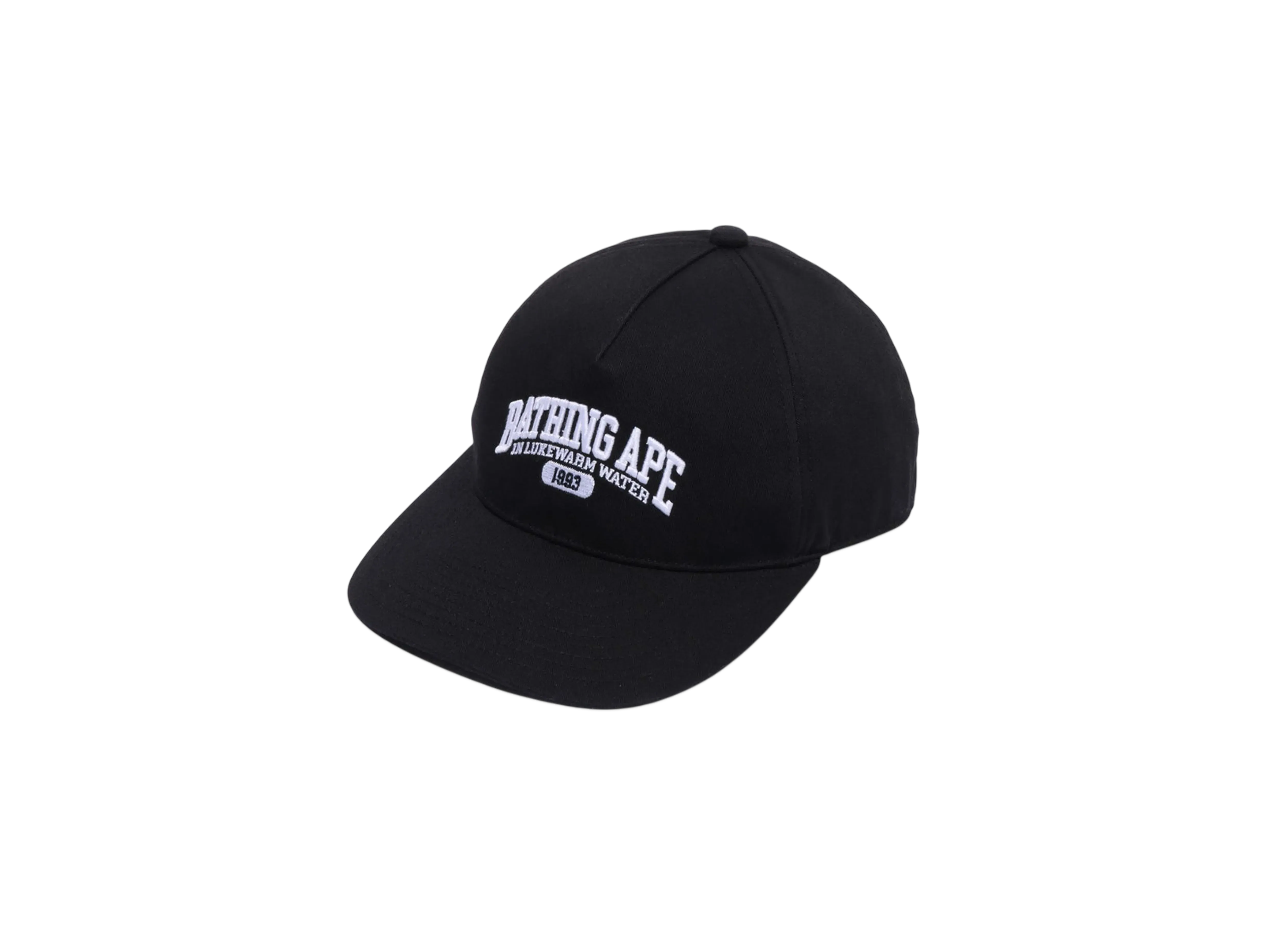 A BATHING APE Logo Trucker Cap "Black"