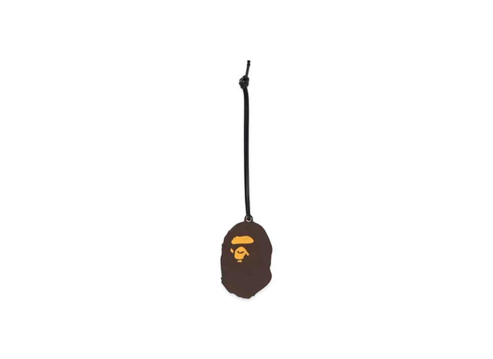 A BATHING APE Ape Head Mirror "Brown"