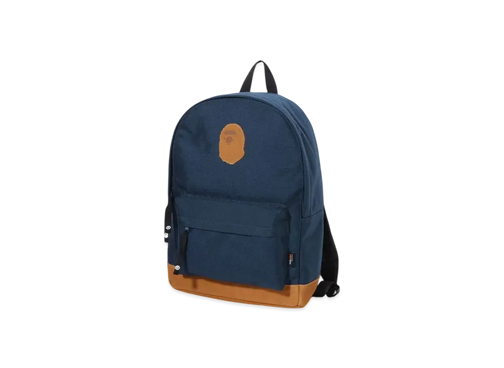 A BATHING APE Ape Head Patch Cordura Daypack "Navy"