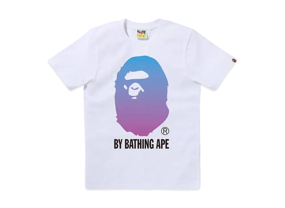 A BATHING APE Gradation By Bathing Ape Tee "White"