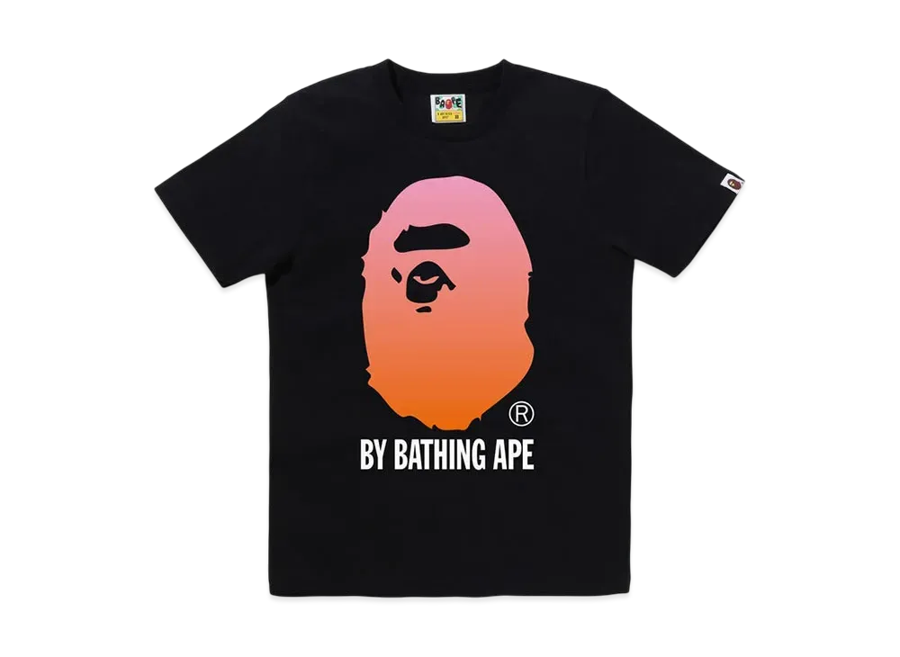 A BATHING APE Gradation By Bathing Ape Tee "Black"